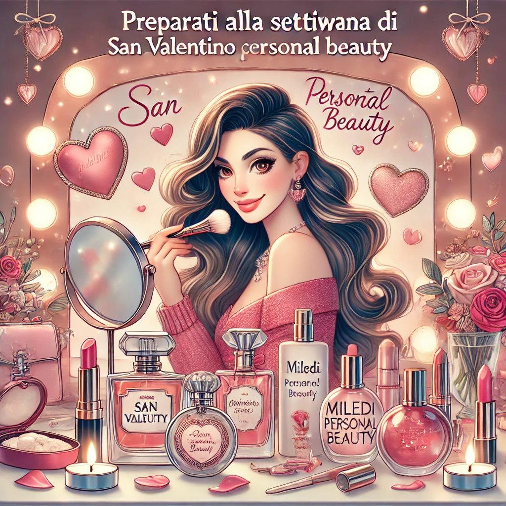 Guida Ironica ma Efficiente per Prepararsi alla Settimana di San Valentino con i Prodotti di Miledi Personal Beauty
