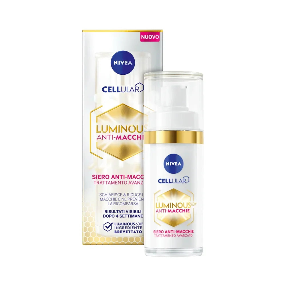 Nivea Luminous 630 routine luminosità