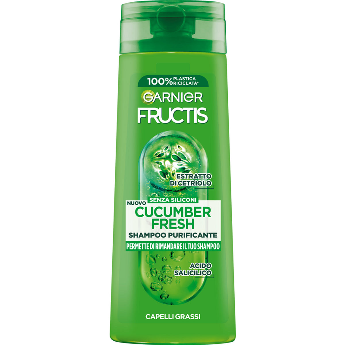 🌱 GARNIER FRUCTIS CUCUMBER FRESH – SHAMPOO PURIFICANTE 🌱
