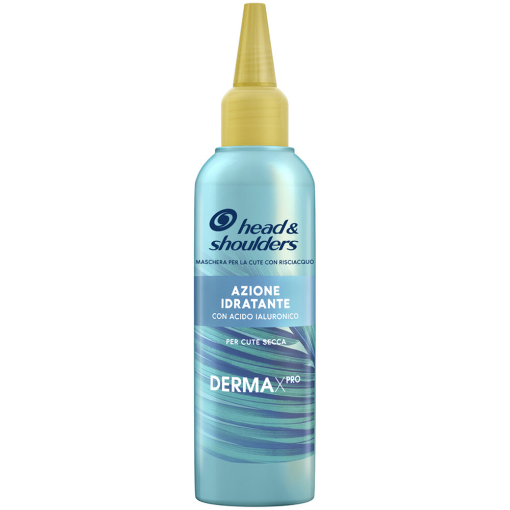 HEAD & SHOULDERS DERMA X PRO - Maschera Idratante per la Cute con Acido Ialuronico (145ml)