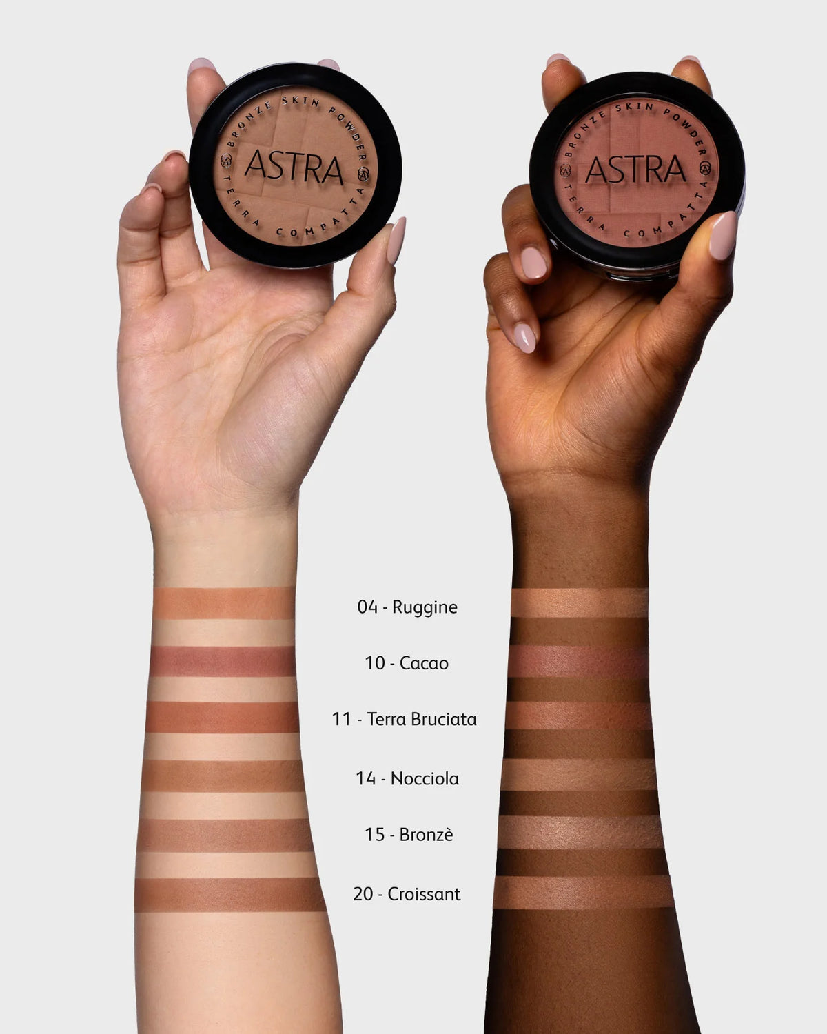 Astra Bronze Skin Powder Terra Compatta