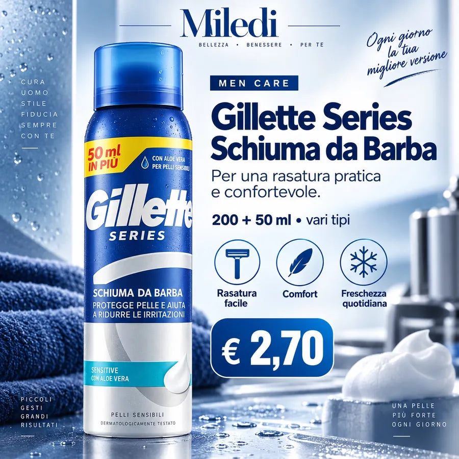 Gillette Series Schiuma da Barba