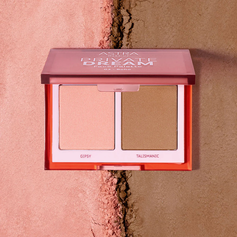 🧡 Astra Private Dream Face Palette – 03 Boho
