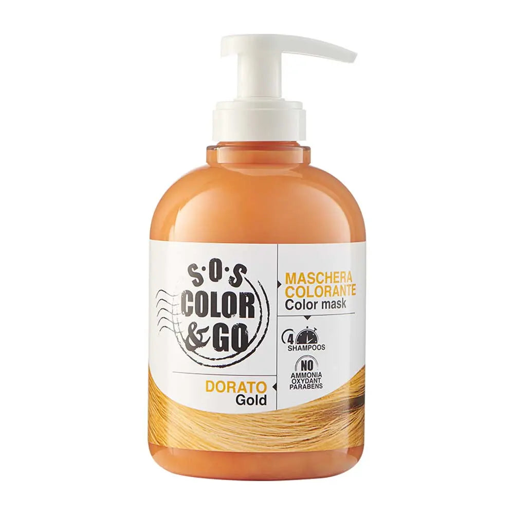 S.O.S Color & Go Dorato – Riflessi d’Oro per Capelli Luminosi e Brillanti! ✨