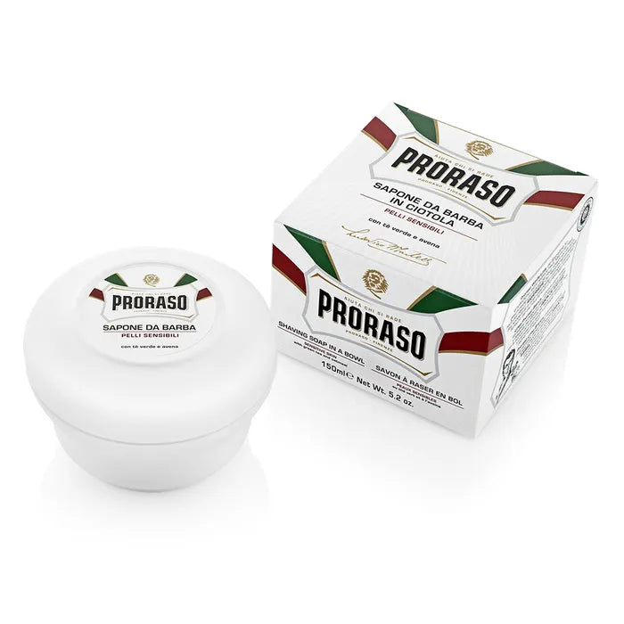 Proraso Sapone da Barba Pelli Sensibili con Avena e Tè Verde  🪒