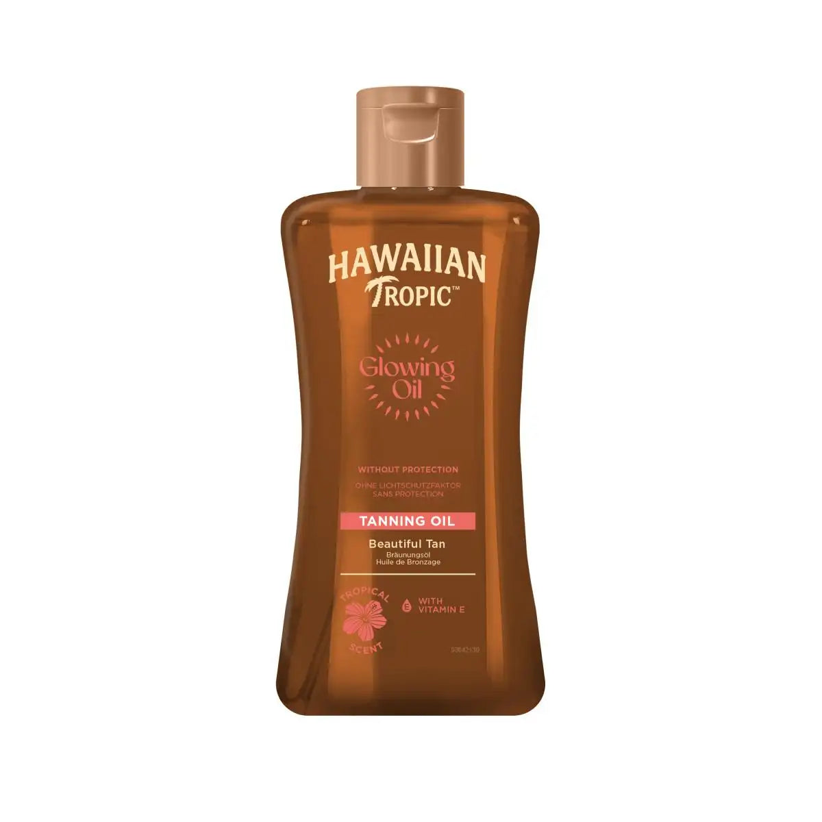Hawaiian Tropic Glowing Oil – Olio Abbronzante Senza Protezione (200ml)
