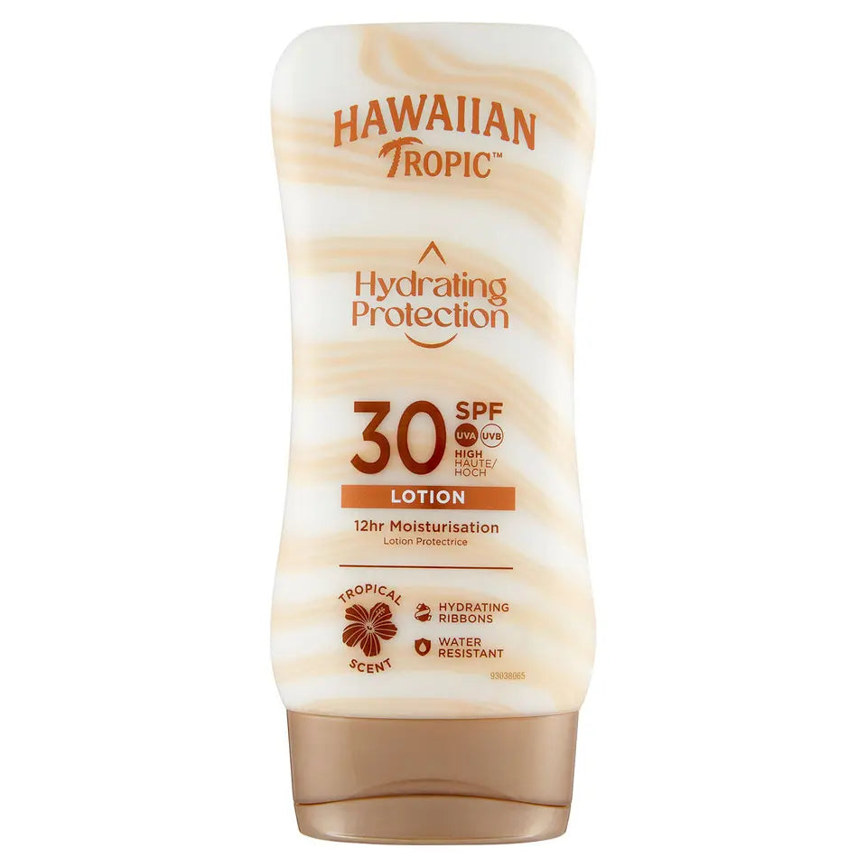 Hawaiian Tropic Hydrating Protection SPF 30 – Latte Solare Idratante (180ml)