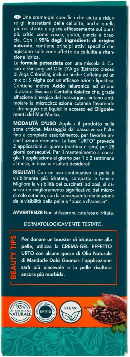 🌊 GEOMAR Crema-Gel Effetto Urto – Anti-Cellulite Resistente
