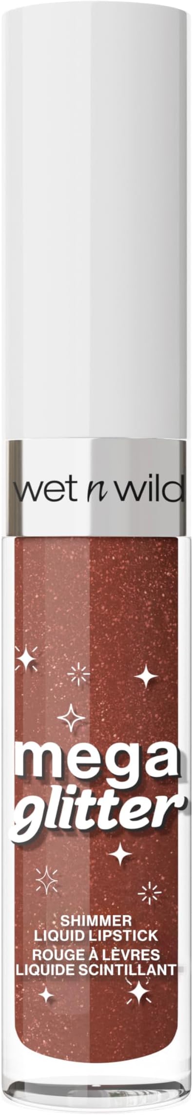 Wet n Wild Mega Glitter Shimmer Liquid Lipstick Bronze