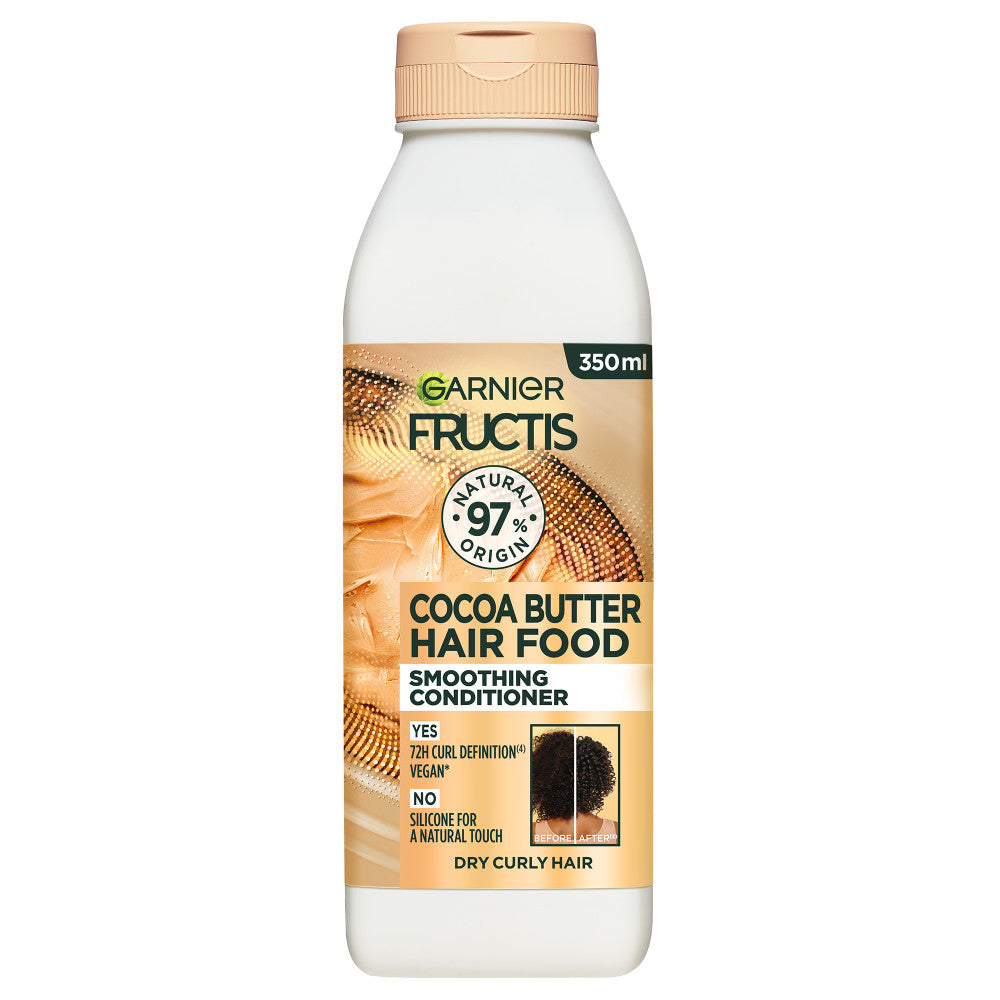🍫 Garnier Fructis Cocoa Butter Hair Food – Balsamo Lisciante 350 ml