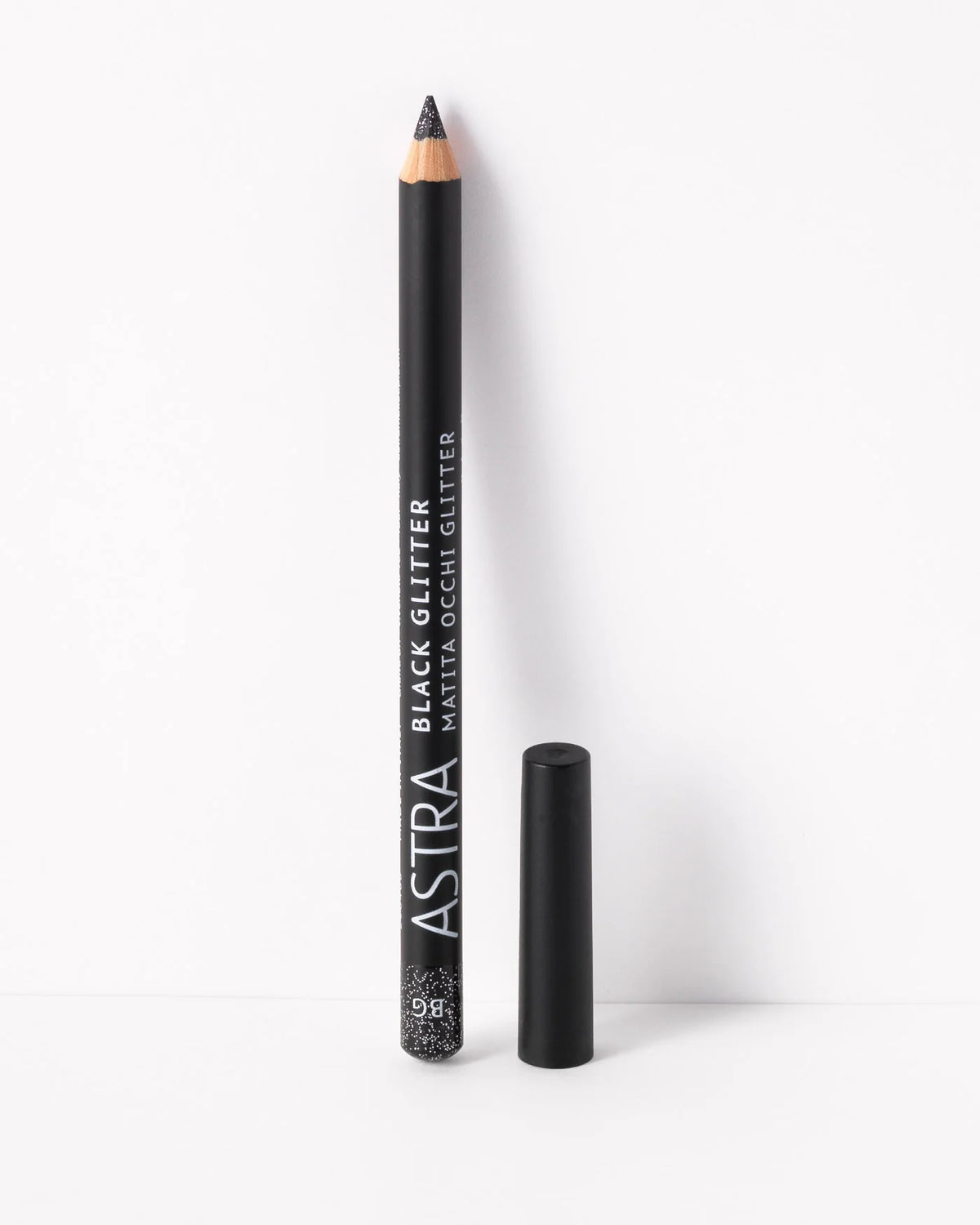 Astra Black Glitter Matita Occhi
