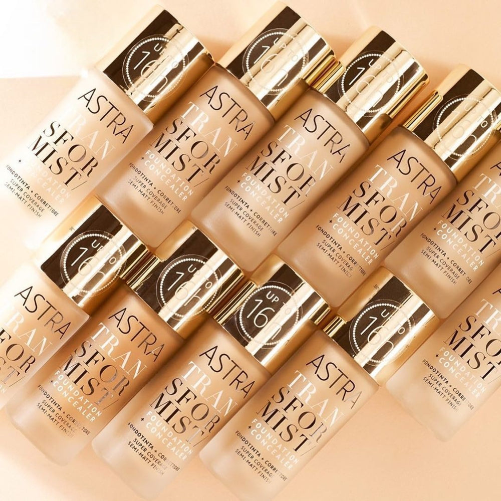 Astra Transformist Foundation & Concealer – Pelle Perfetta per 16 Ore!