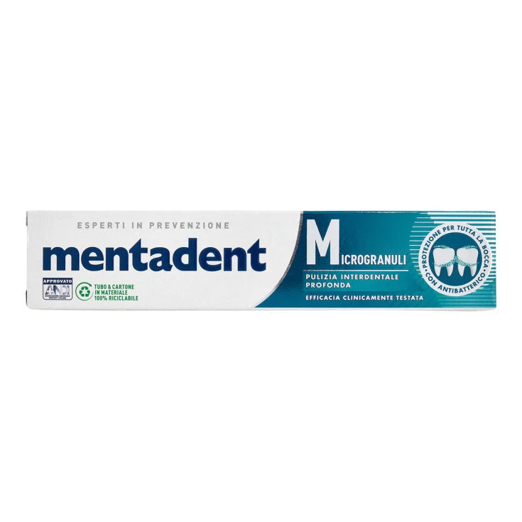Mentadent M Dentifricio con Microgranuli – Pulizia Interdentale Profonda