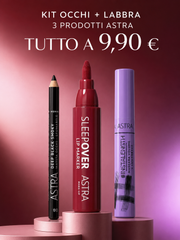 Kit Make-Up Astra Occhi e Labbra 3 Pezzi – Sleepover Lip Marker 04, Mascara #InstaLength e Matita Deep Black Smoky
