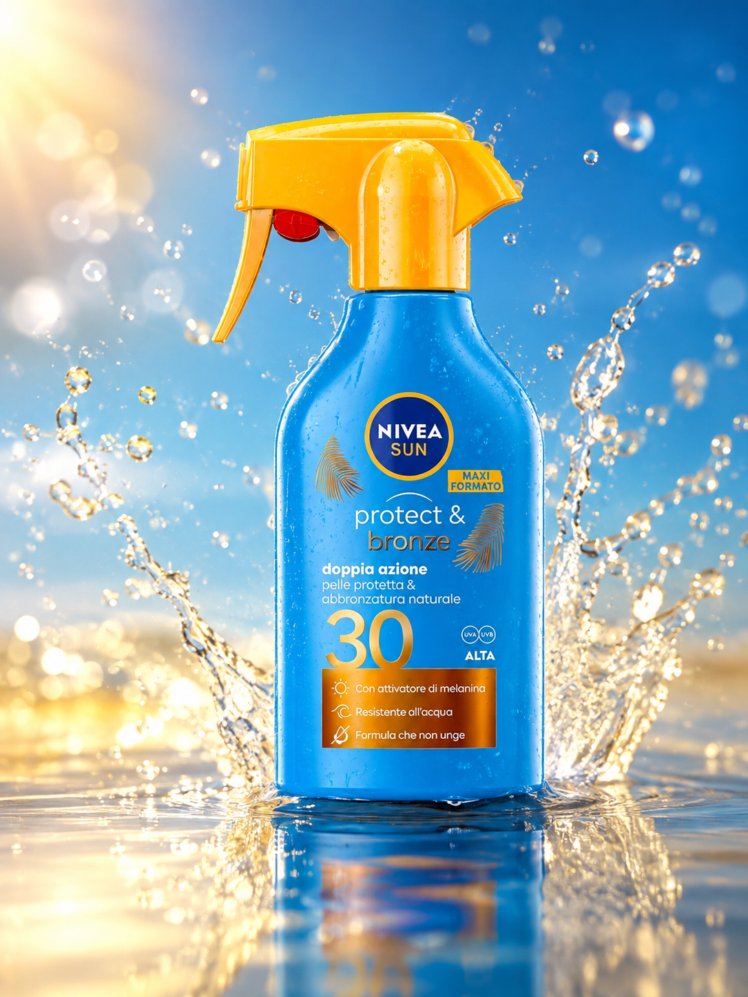 Nivea Sun - Protect & Bronze - Crema Solare SPF30 Corpo Spray 250 ml