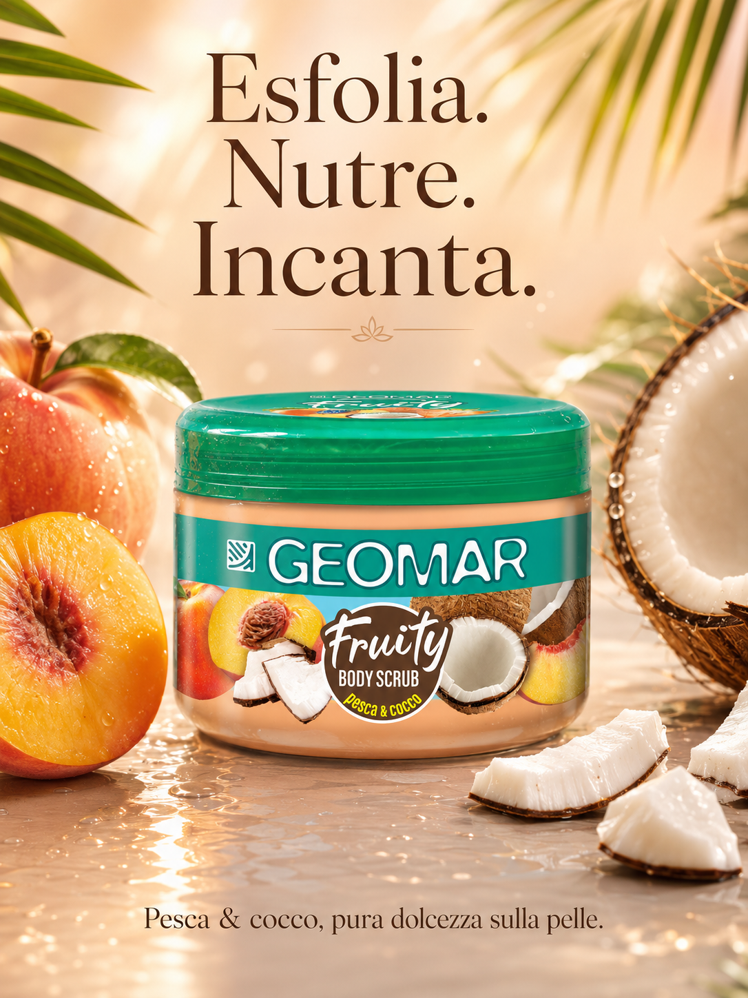 Geomar – Fruity Body Scrub Pesca & Cocco