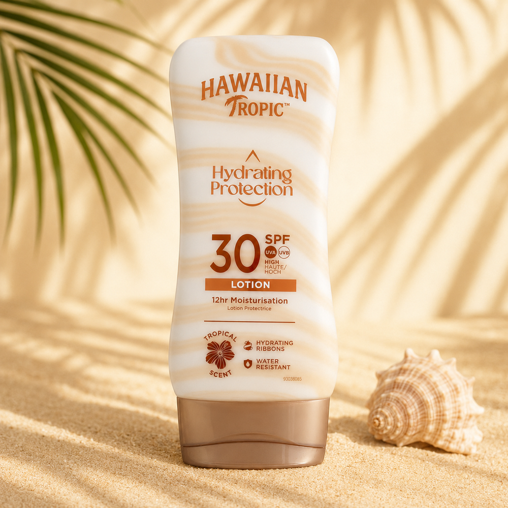 Hawaiian Tropic Hydrating Protection SPF 30 – Latte Solare Idratante (180ml)