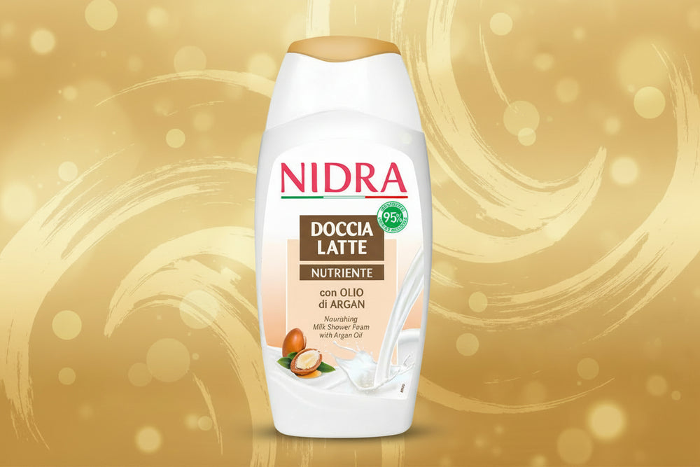 NIDRA Doccia Latte Nutriente con Olio di Argan – 250 ml