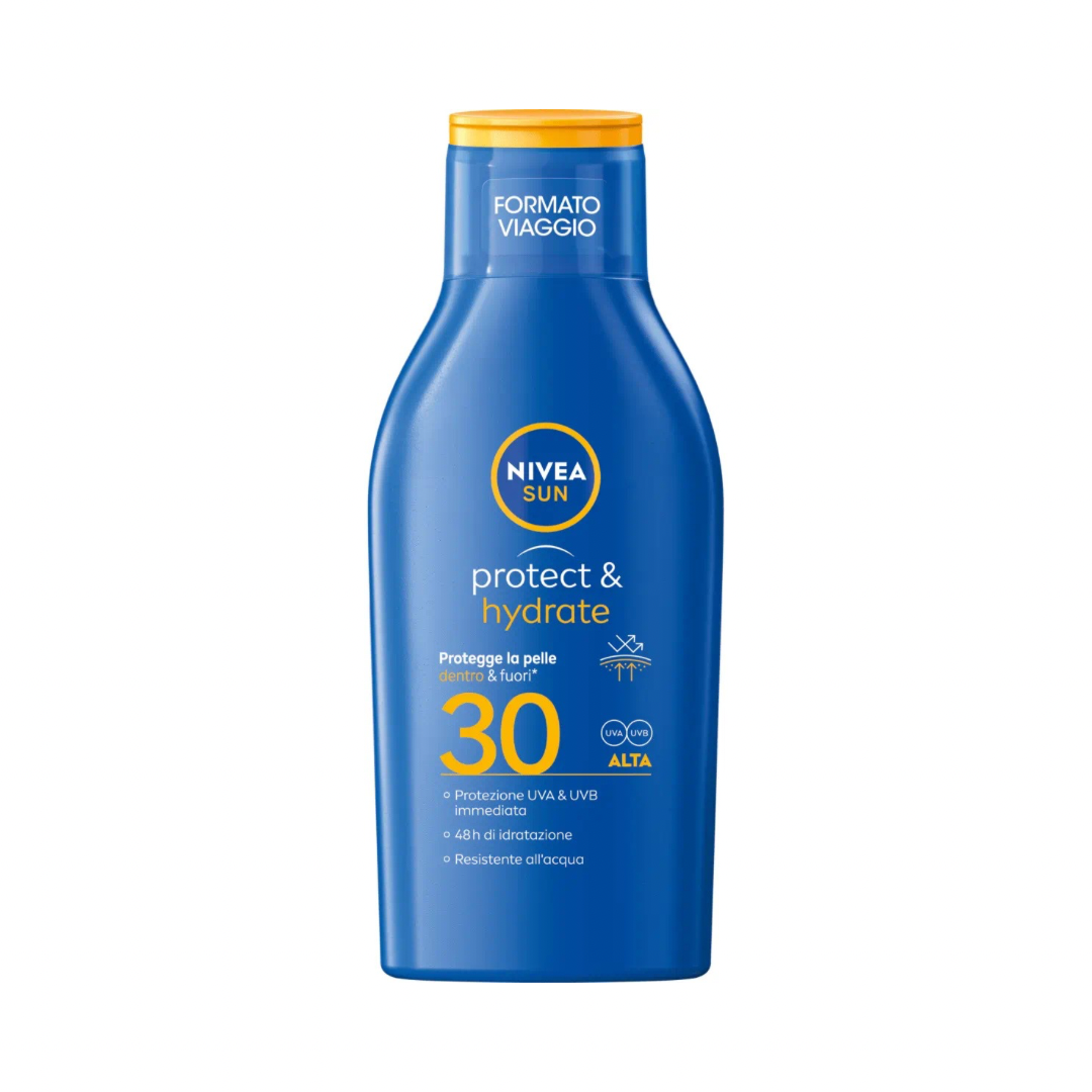 NIVEA SUN Protect & Hydrate SPF 30 – 100 ml (Formato Viaggio)