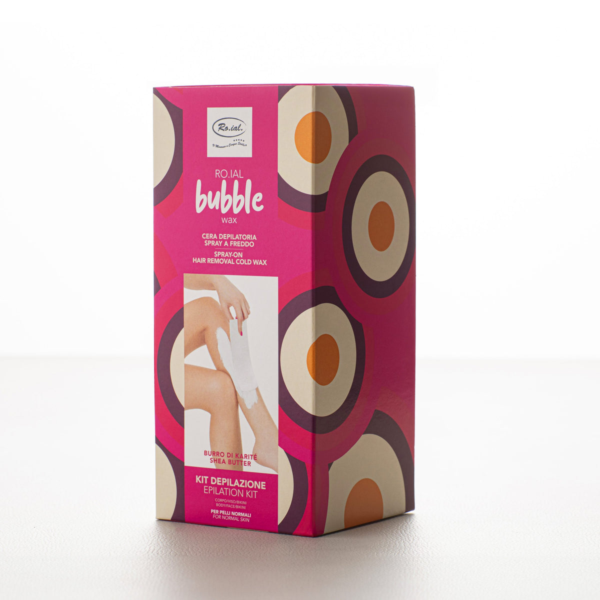 Ro.ial Bubble Wax – Kit Depilazione Spray a Freddo