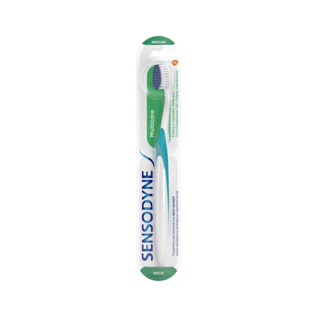 Sensodyne Multicare Medium – Spazzolino per Denti Sensibili 🦷💚