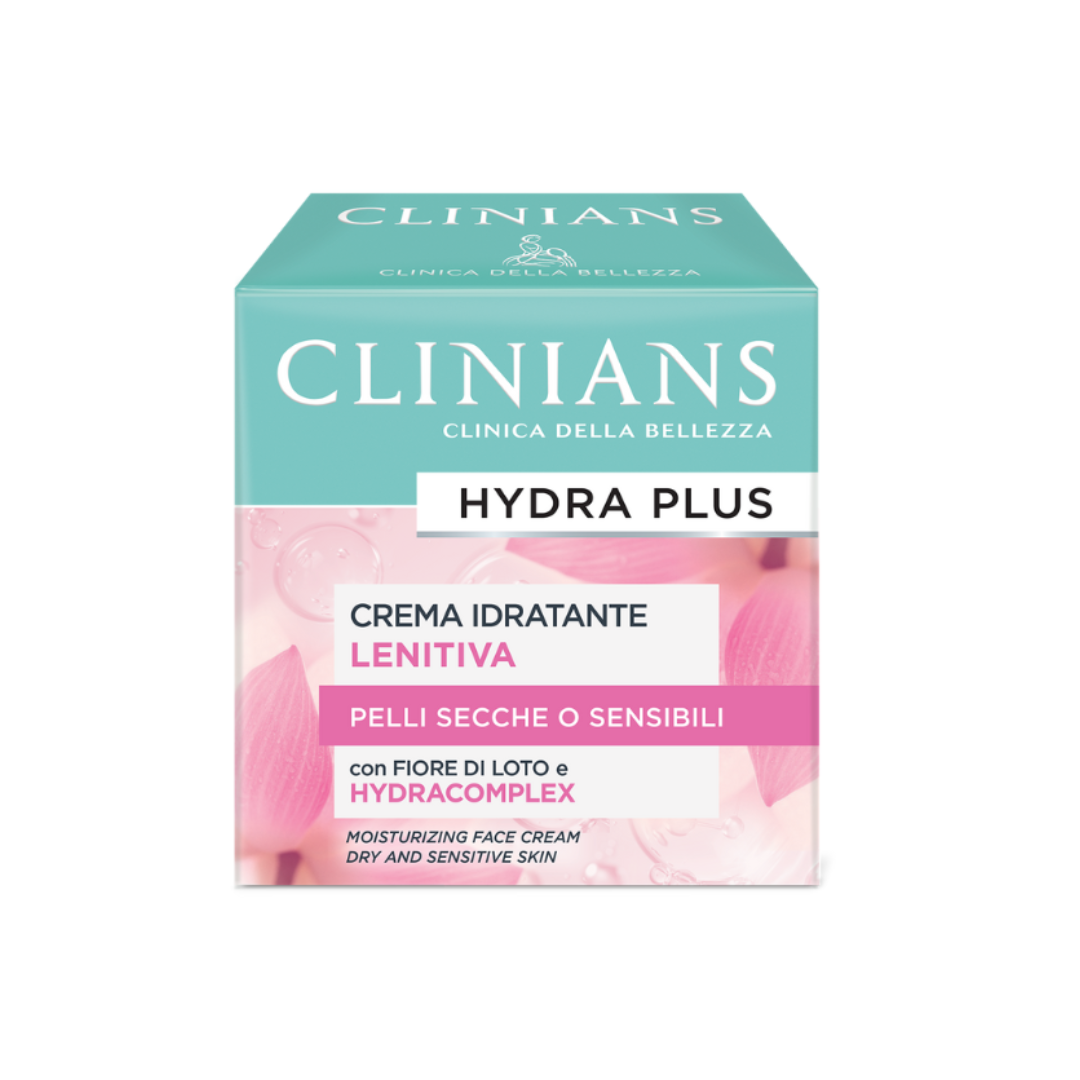 🌸 Clinians Hydra Plus – Crema Idratante Lenitiva