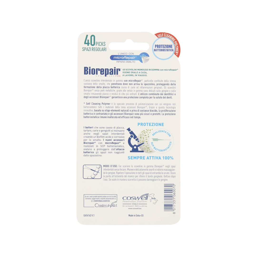 ✨ Biorepair Scovolini Monouso in Gomma – Igiene Interdentale Avanzata! 🦷