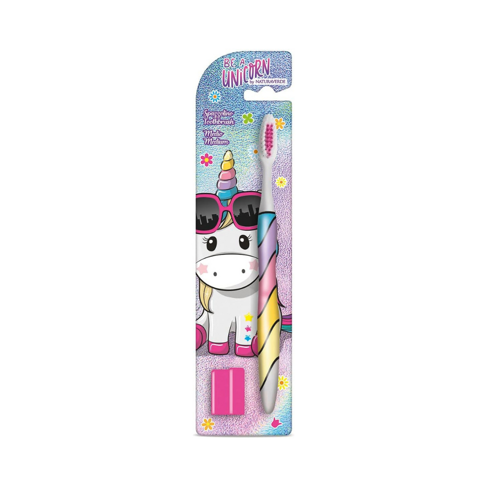 🦄 BE A UNICORN – SPAZZOLINO DA DENTI PER BAMBINI 🦄
