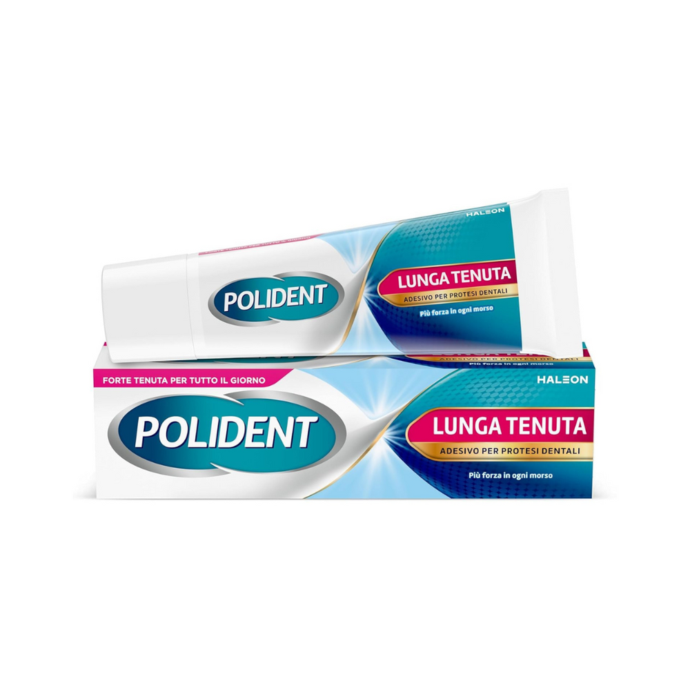 🔹 POLIDENT LUNGA TENUTA – ADESIVO PER PROTESI DENTALI 🔹