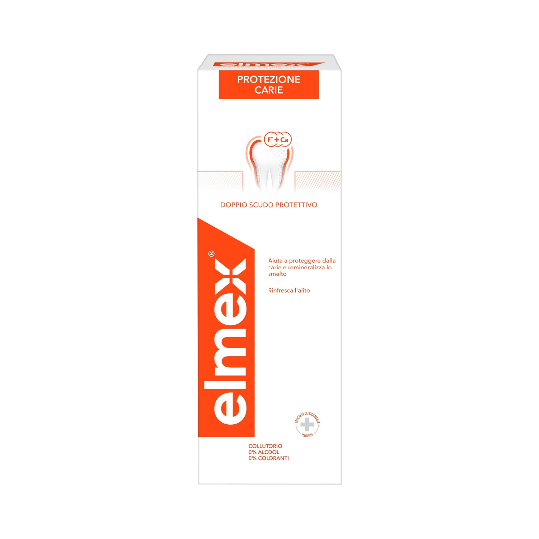 Elmex Collutorio Protezione Carie – Doppio Scudo Protettivo (400ml)