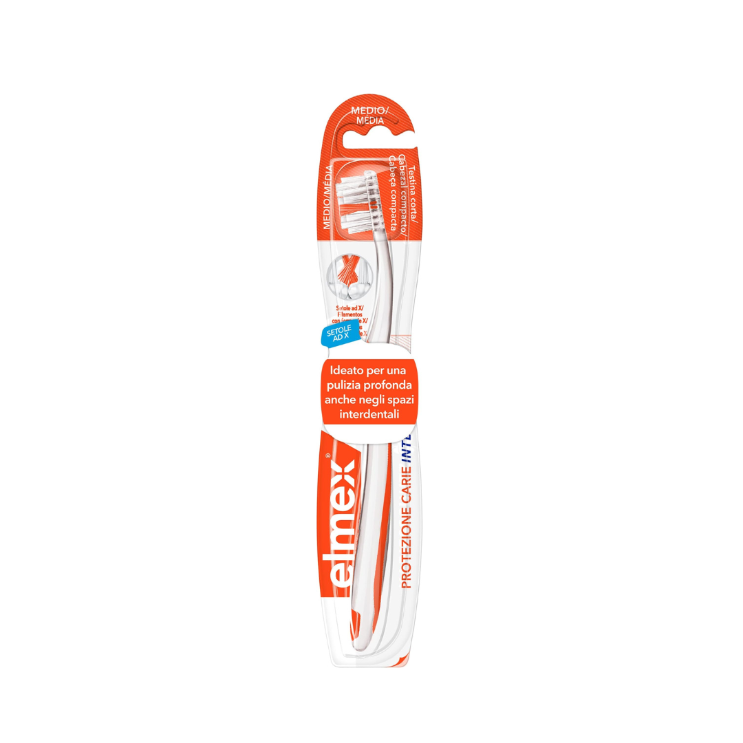 Elmex Protezione Carie Inter X - Spazzolino Medio 🪥