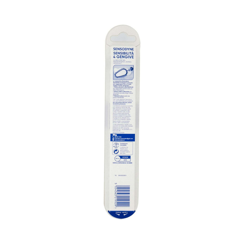 Sensodyne Sensibilità & Gengive Soft – Spazzolino per Denti e Gengive Delicate 🦷💙