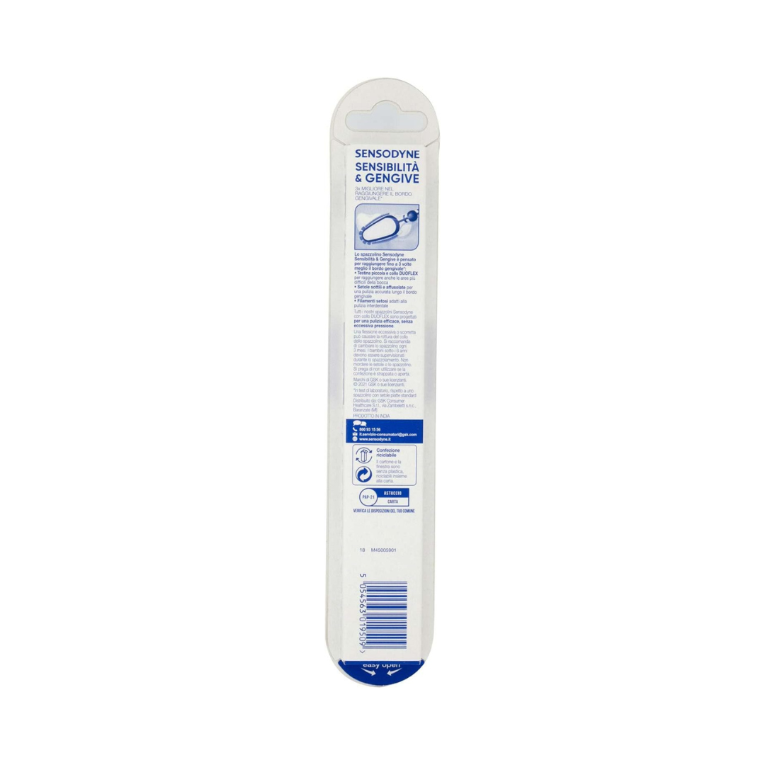 Sensodyne Sensibilità & Gengive Soft – Spazzolino per Denti e Gengive Delicate 🦷💙