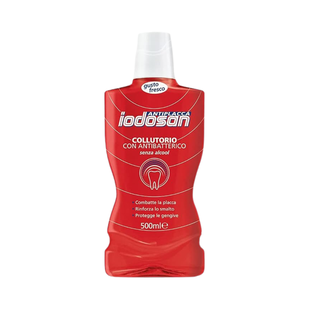 Iodosan Antiplacca – Collutorio con Antibatterico 500ml