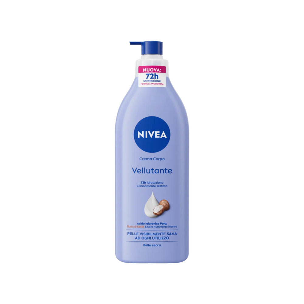 NIVEA Crema Corpo Vellutante – Pelle Secca