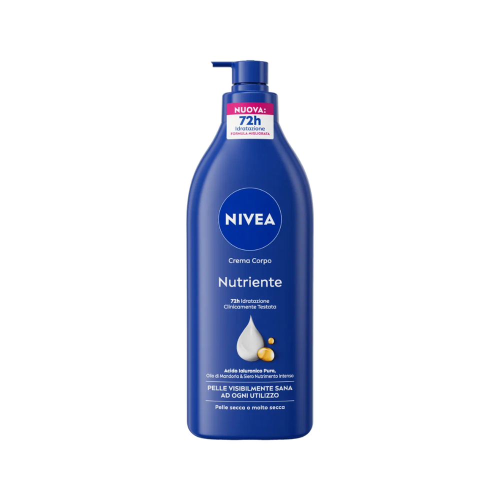 NIVEA Crema Corpo Nutriente – 72h Idratazione