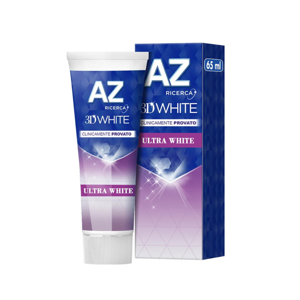 ✨ AZ Ricerca 3D White Ultra White – Il Dentifricio Sbiancante per un Sorriso da Star! ✨