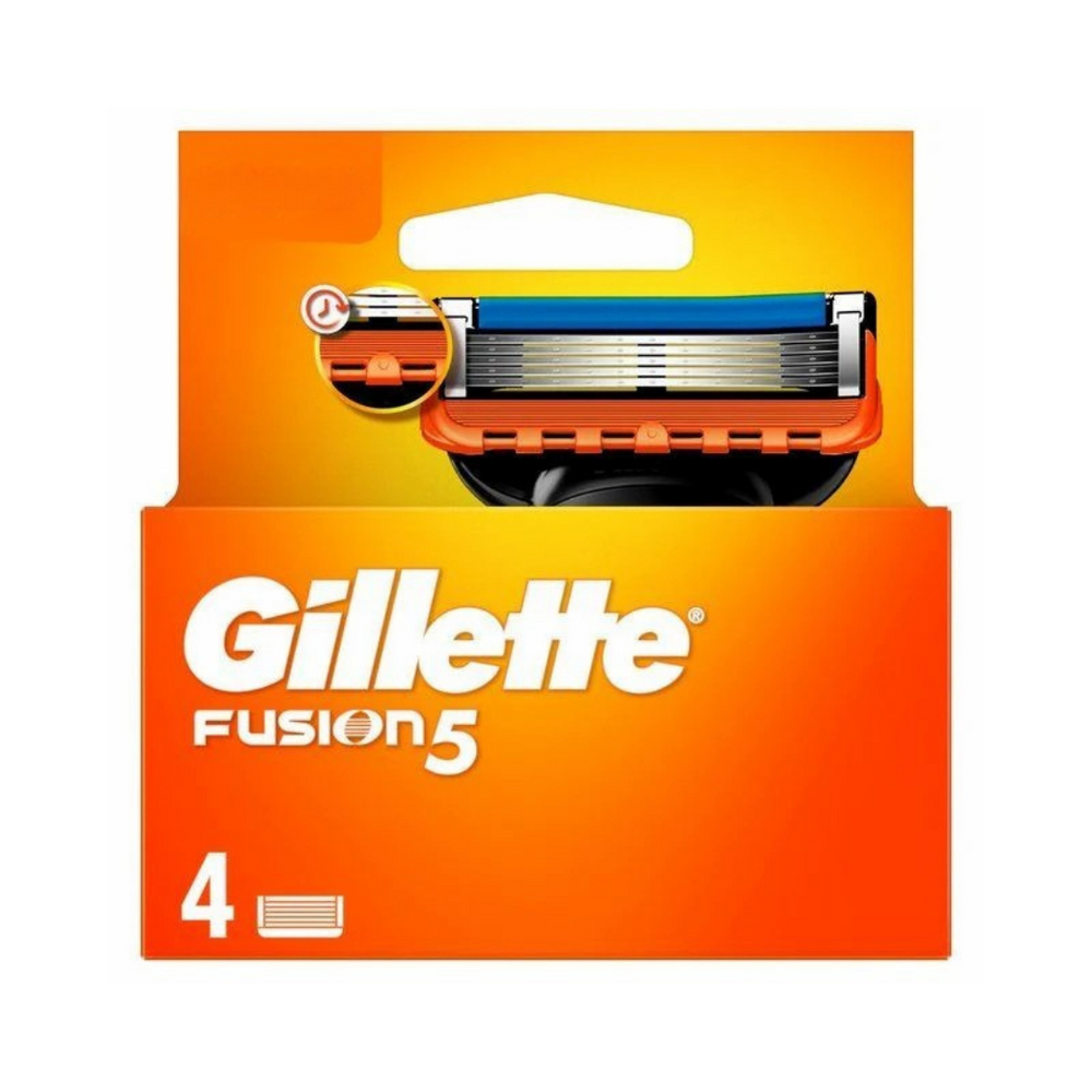 Gillette Fusion5 – Ricariche per Rasoi (Confezione da 4)