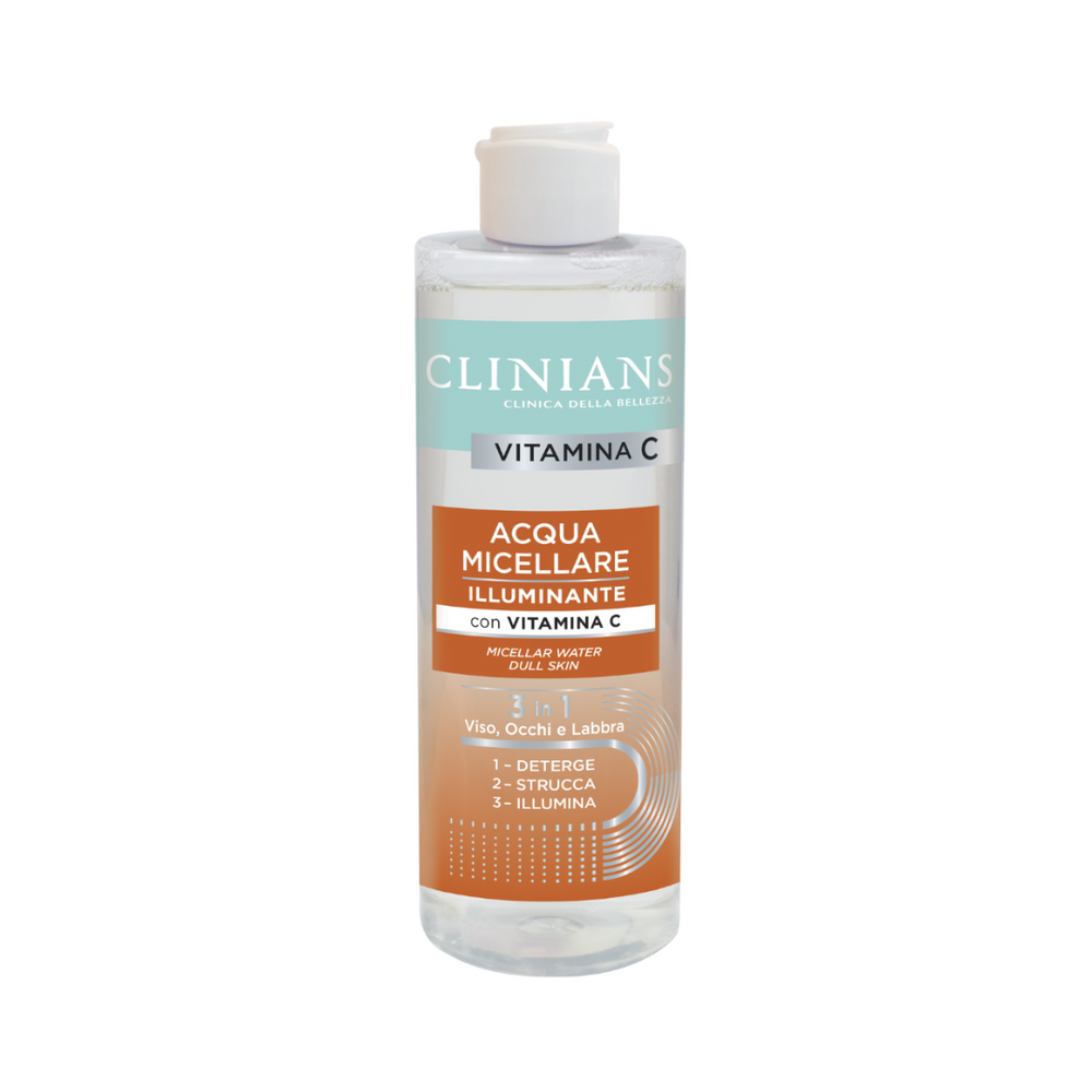 Clinians Acqua Micellare Illuminante con Vitamina C - 400 ml