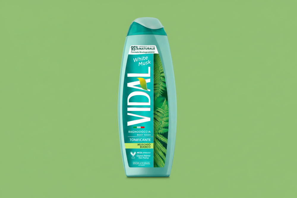 Vidal Bagno Tonificante – Muschio Bianco (White Musk) – 500 ml