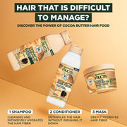 Garnier Fructis Hair Food Cocoa Butter - Maschera Lisciante 400 ml