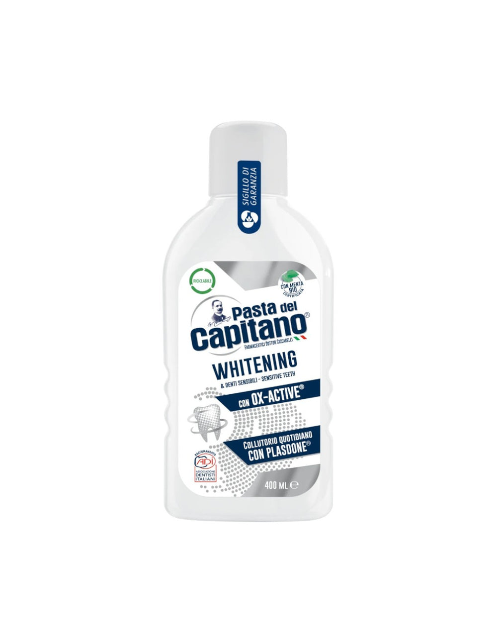 Pasta del Capitano Collutorio Whitening 400 ml