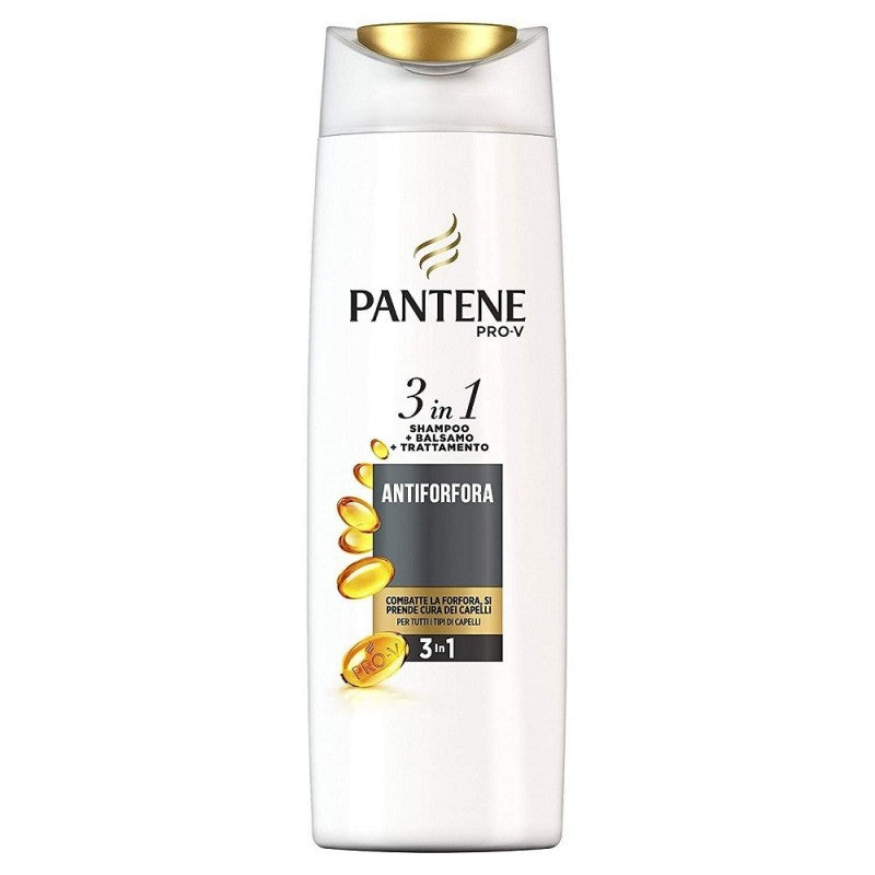 🧴 Pantene Pro-V 3 in 1 Antiforfora – Shampoo + Balsamo + Trattamento