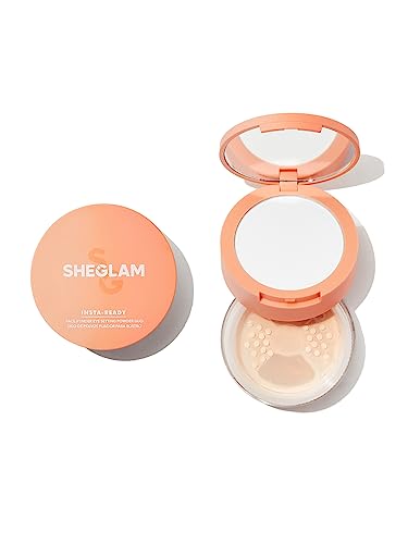 SHEGLAM Insta-Ready Face & Under Eye Setting Powder Duo Bisque