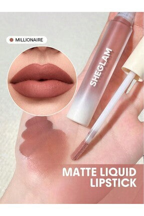 SHEGLAM Matte Allure Liquid Lipstick 020 Millionaire