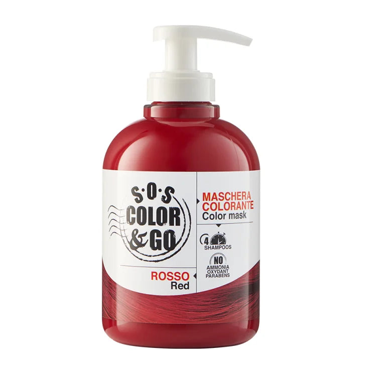 S.O.S Color & Go Rosso – Il Rosso Intenso che Accende la Tua Chioma! 🔥